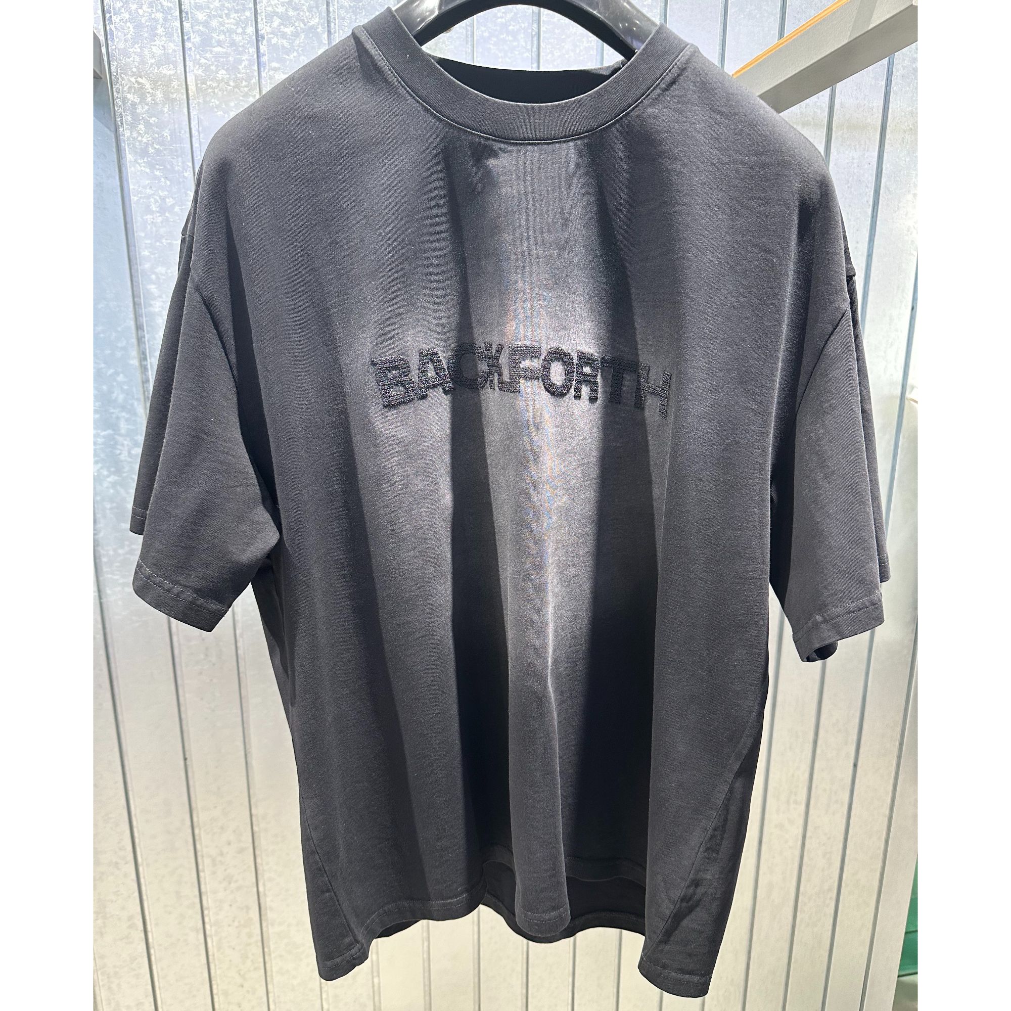 2025夏季新品商场同款男士时尚印花圆领百搭黑色