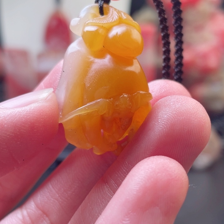 寿山石结晶地芙蓉