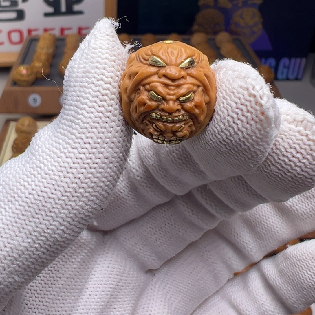 文玩核桃把件镶嵌款套娃17➕尺寸全品有正常封口线