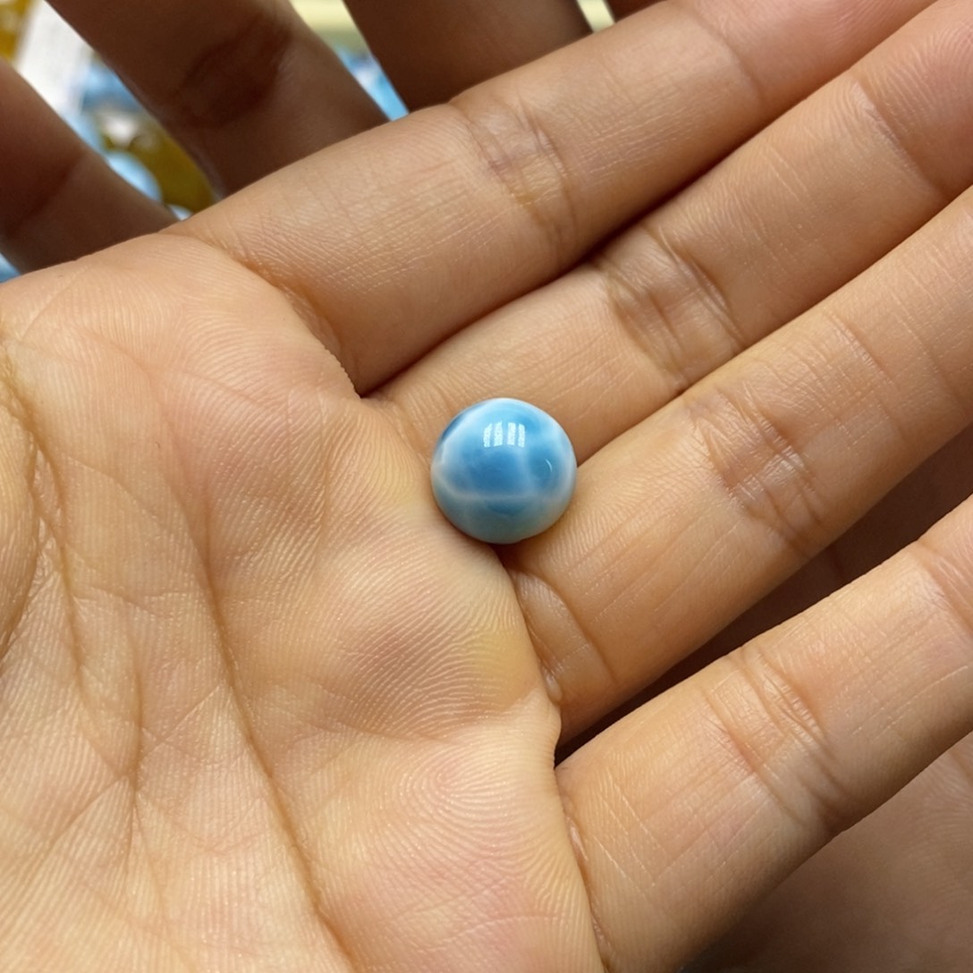 针钠钙石（海纹石）颈饰未镶嵌a****