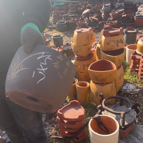 红陶紫砂花盆盆景盆栽