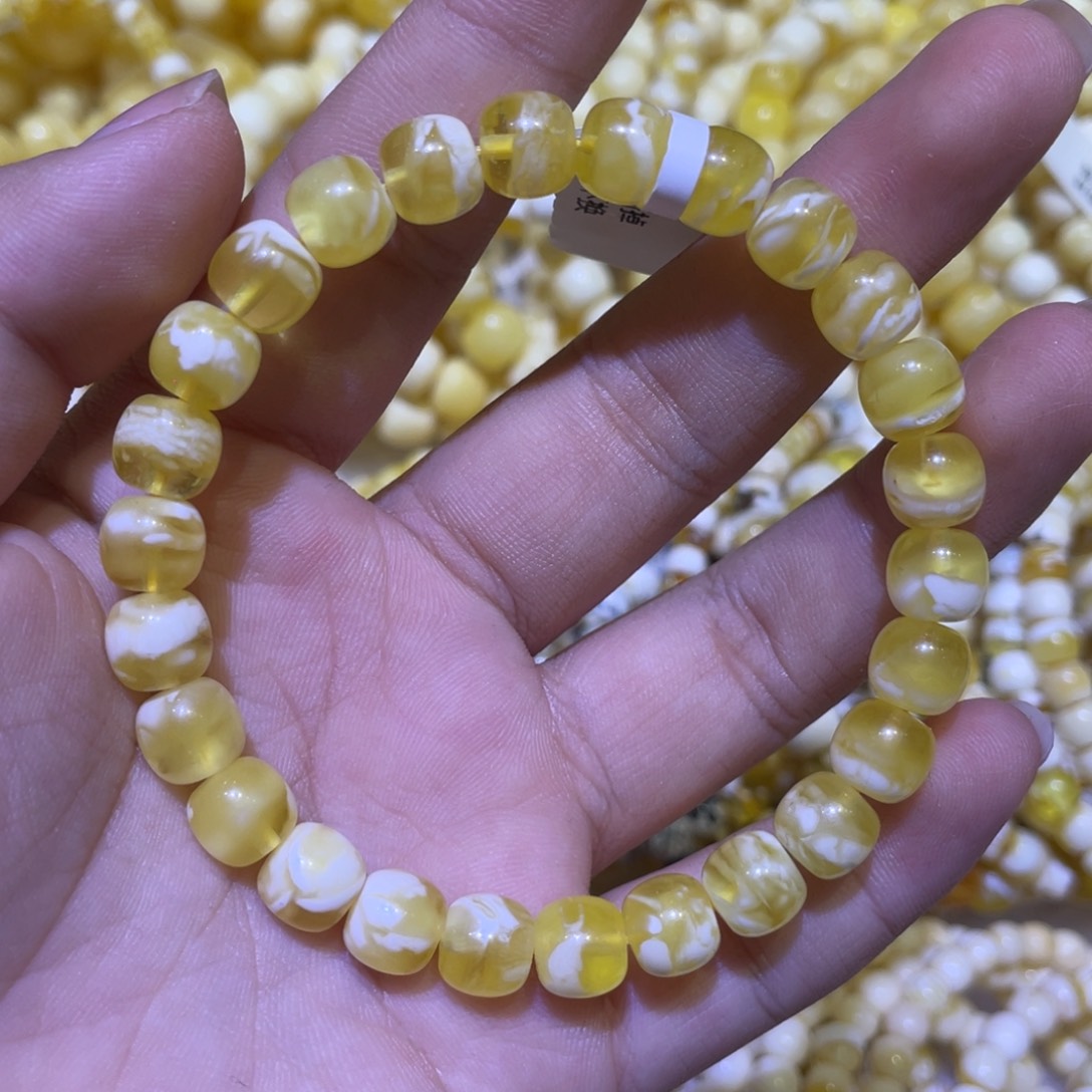 蜜蜡未镶嵌珠宝奇石8m