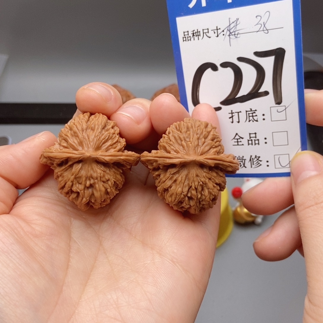 吊坠猴头核桃核桃38四座楼狮子头