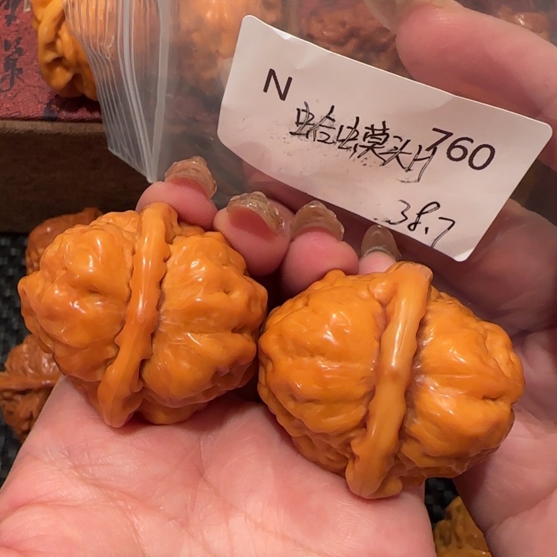 桃核吊坠晴****天蛤蟆头38精品