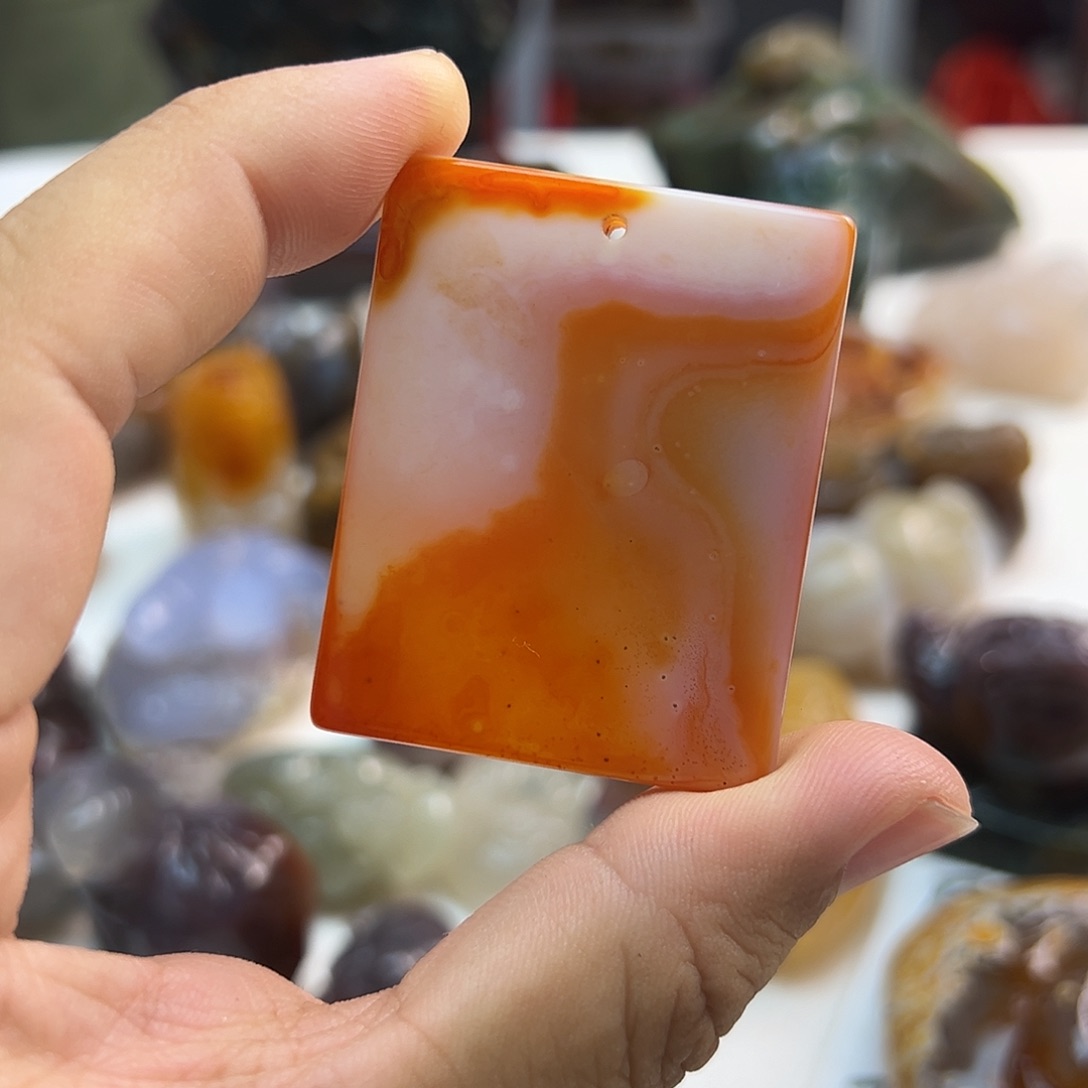 玛瑙/玉髓未镶嵌颈饰