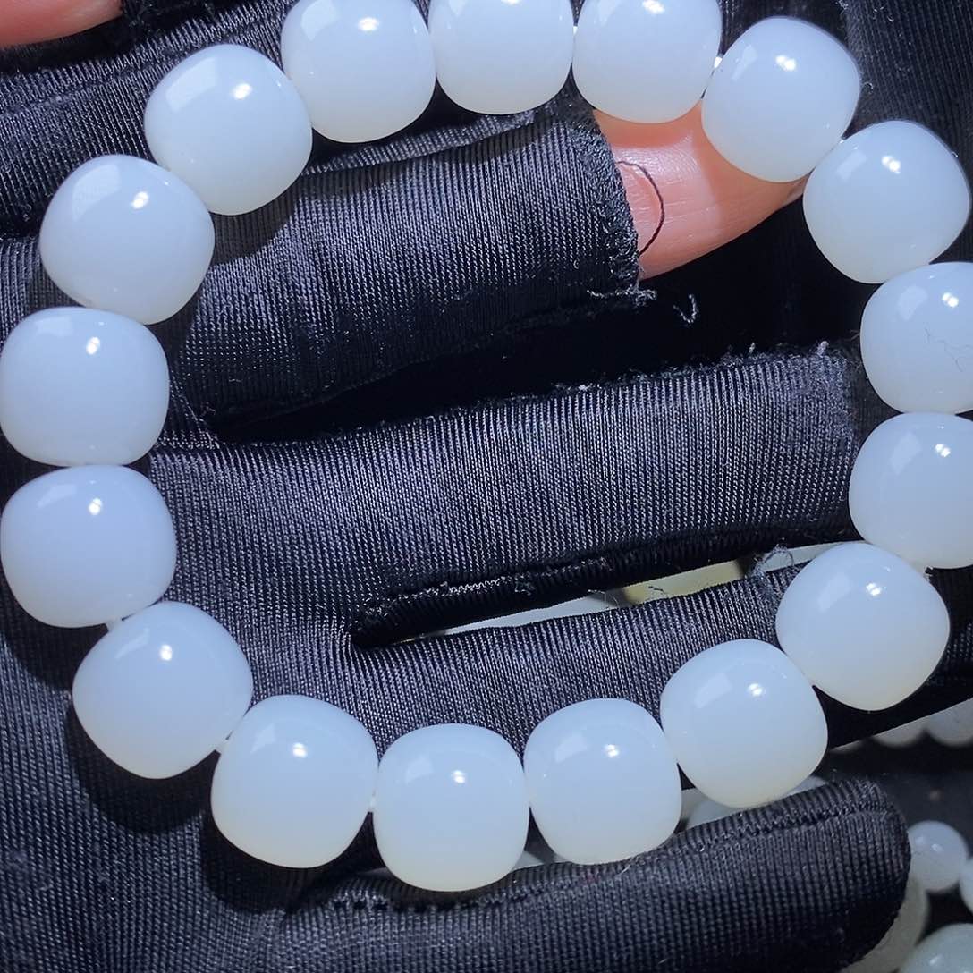 和田玉套链未镶嵌用****5