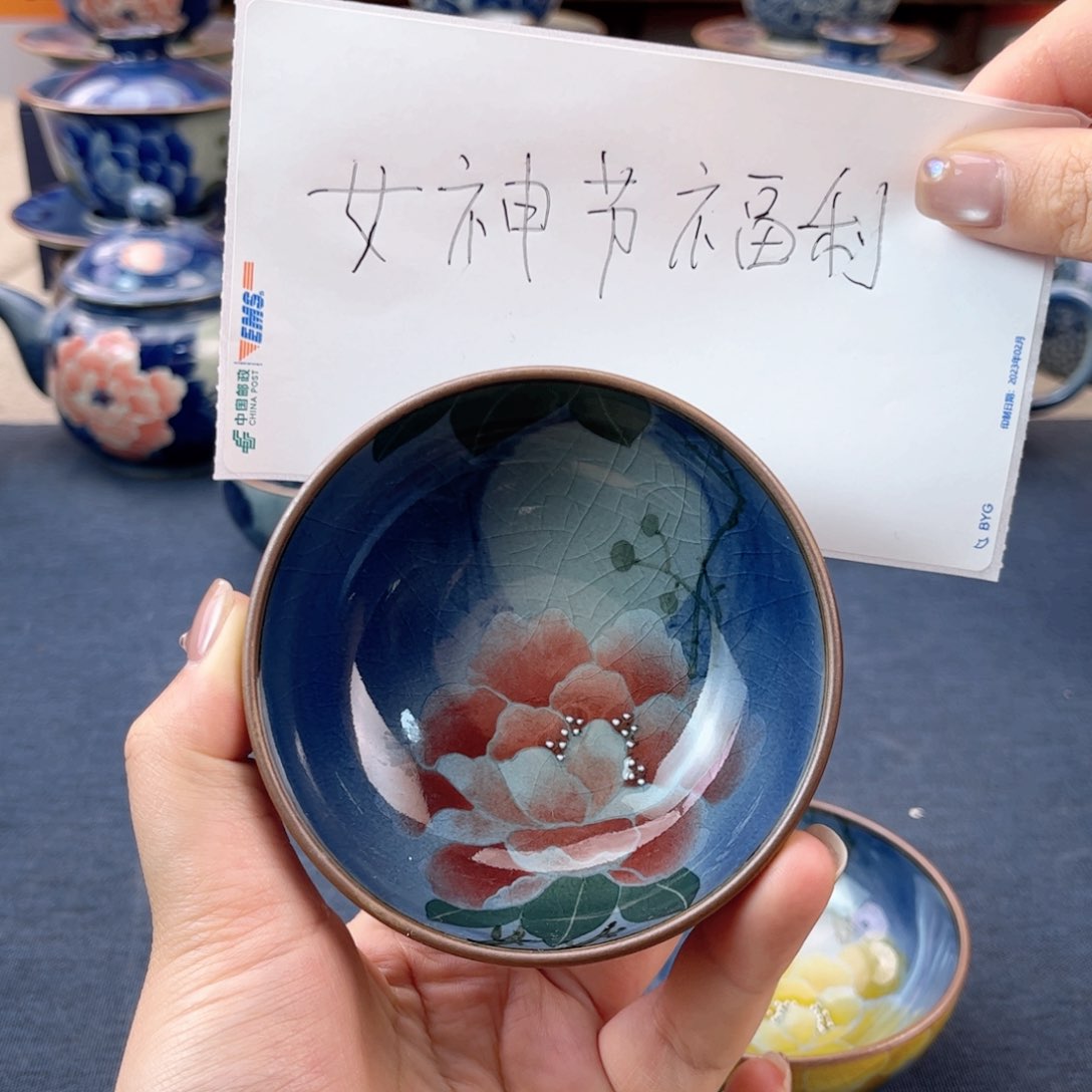 杯景德镇陶瓷杯子