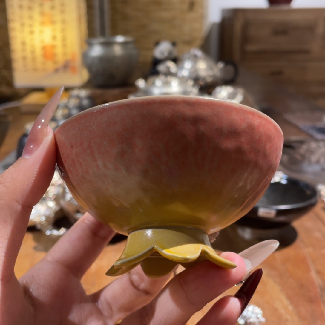 顺丰快递包邮茶空间 石榴杯
