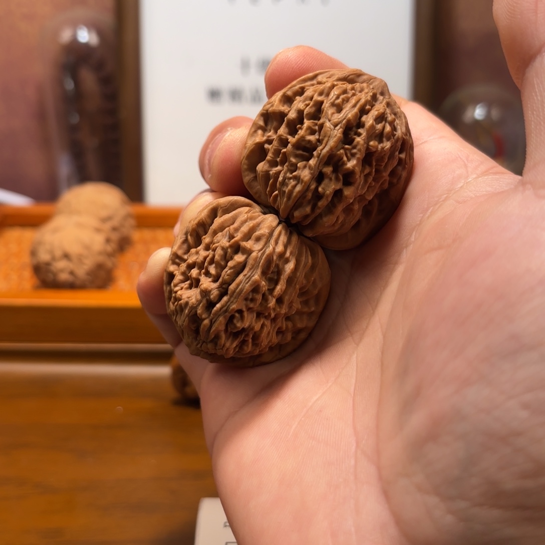 吊坠文玩核桃天水楼Q6219