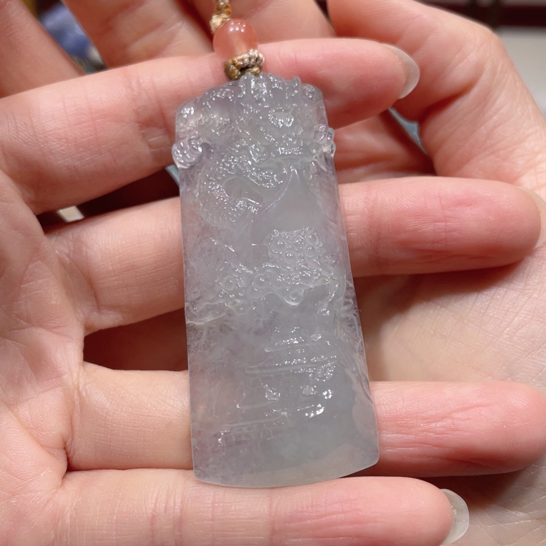 翡翠挂件未镶嵌缅甸天然翡翠