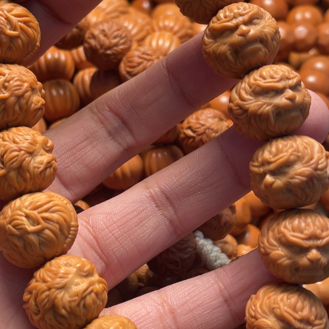 【闪购商品】猴头核桃手串他**檬悟空