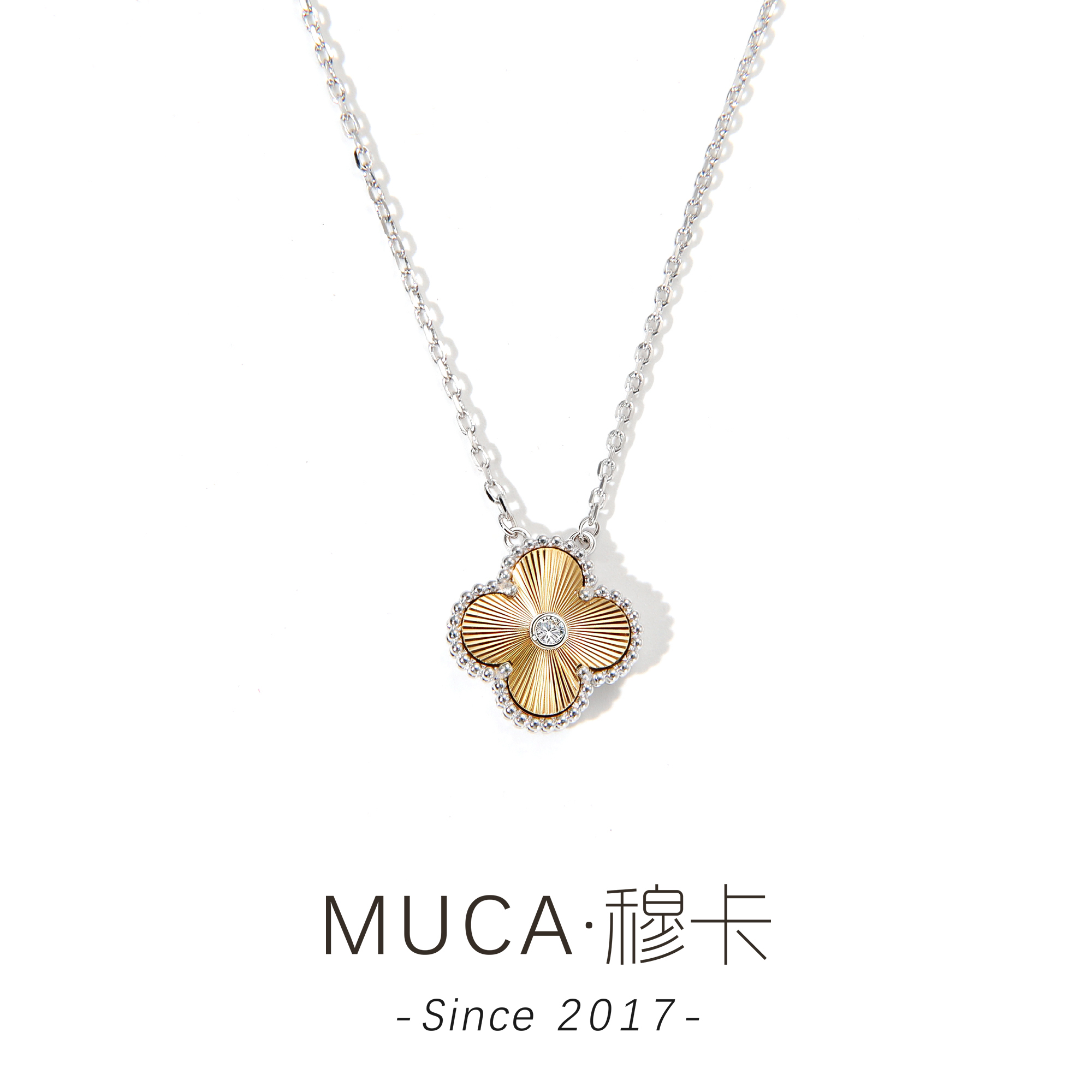 铜合金项链 气质百搭复古古法清新项链J969