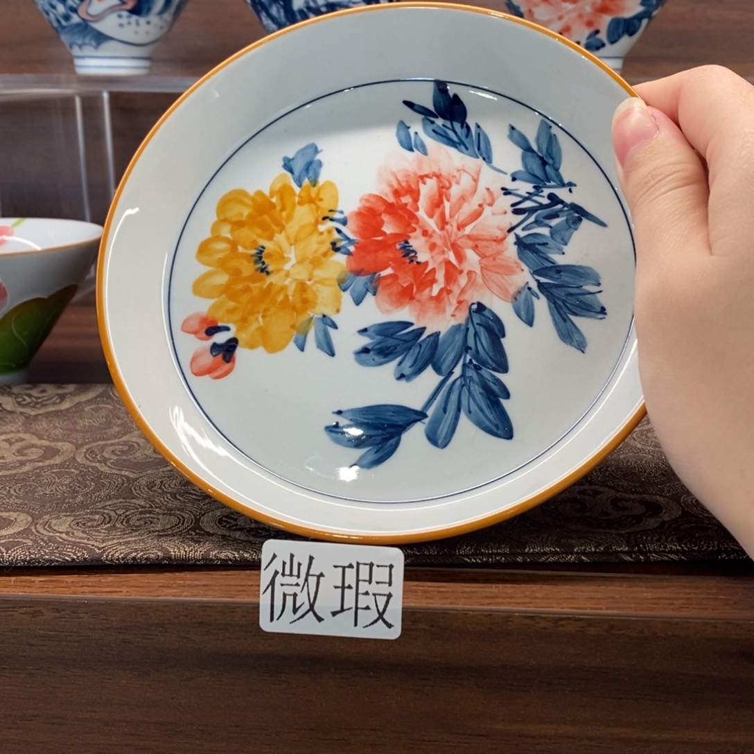 釉下彩手工绘制手工绘制