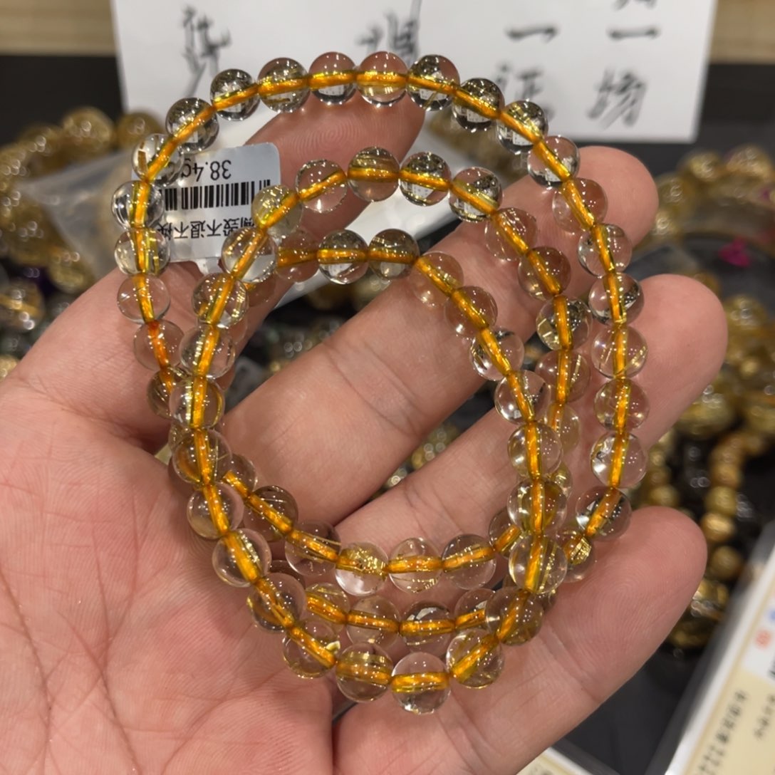 水晶手链未镶嵌c632钛晶