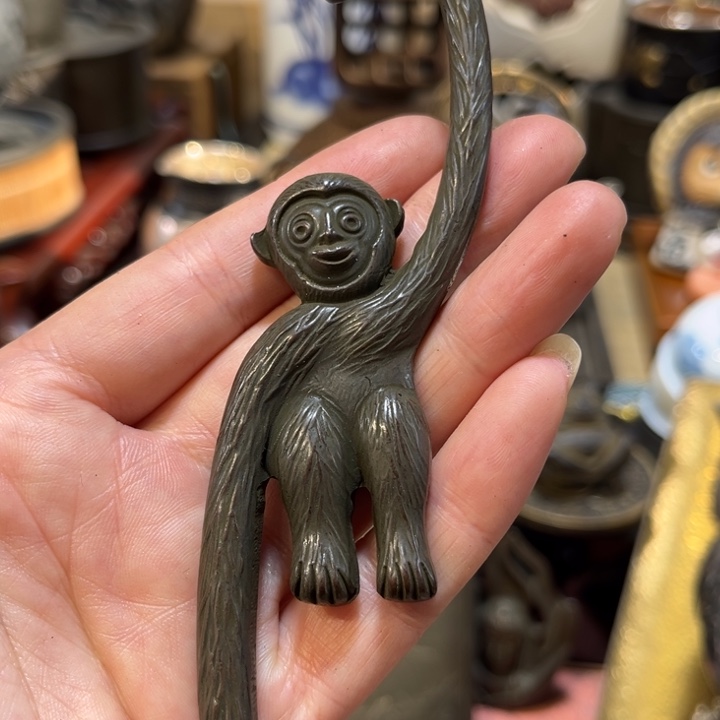 铜中古工艺品摆件