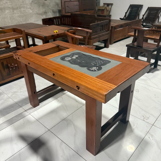 实木功夫茶桌椅组合中式茶台家用阳台客厅办公室小户型茶几套装