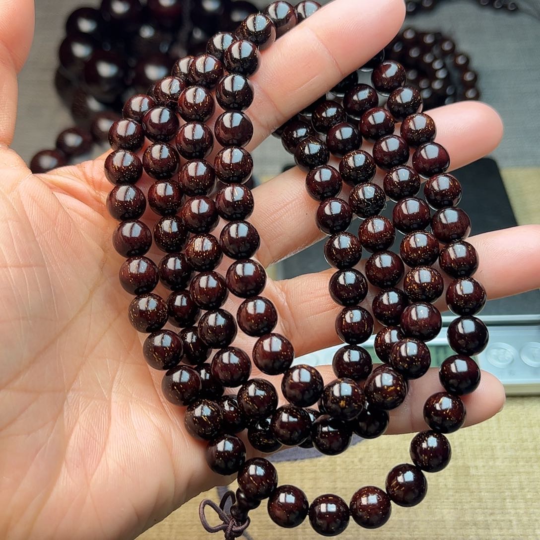 檀香紫檀（小叶紫檀）0.8 108颗