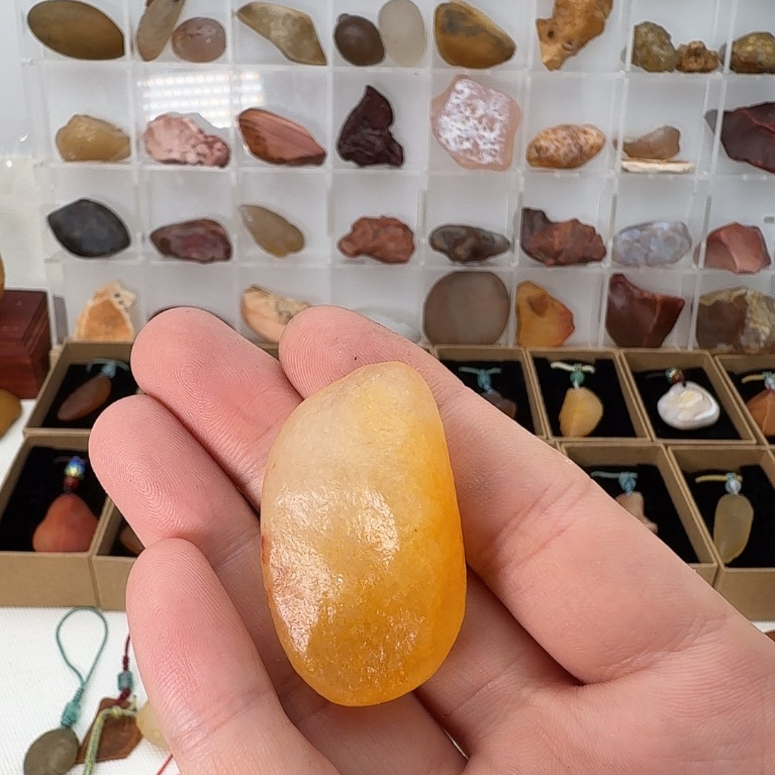 C****玛瑙/玉髓合金颈饰