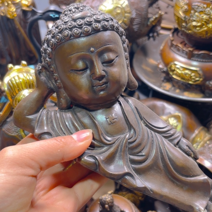 铜器摆件收收藏藏