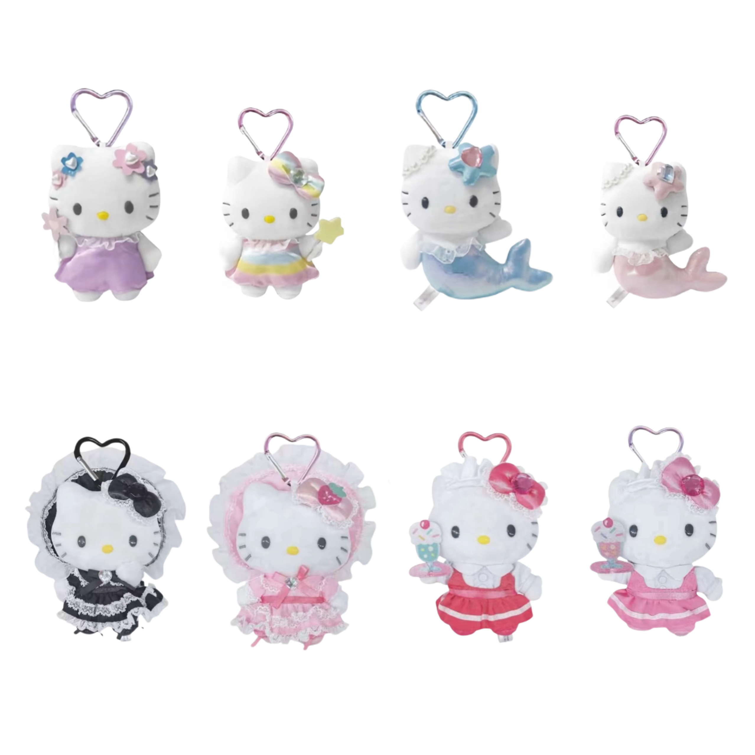 【日本正品】NIC爱心扣kitty挂件【不包任何官瑕不退不换理性下单】