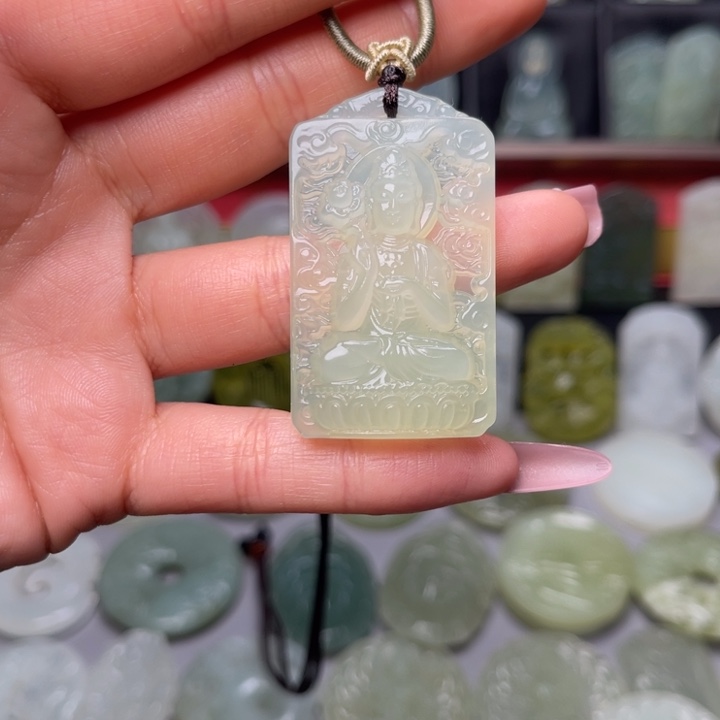 @***师岫玉未镶嵌吊坠(赠链)