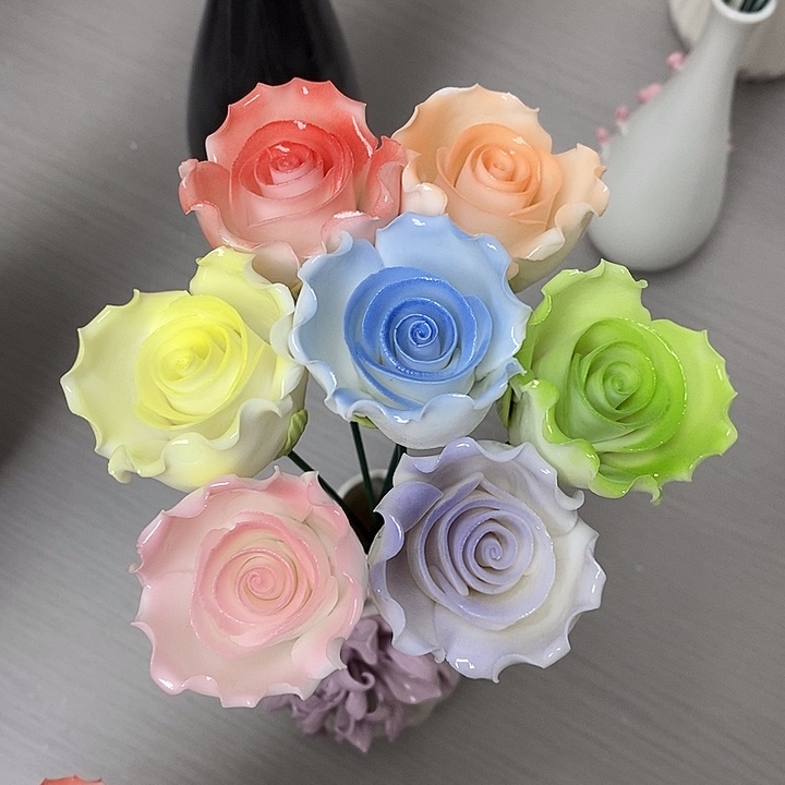 陶瓷陶瓷材料加工7朵