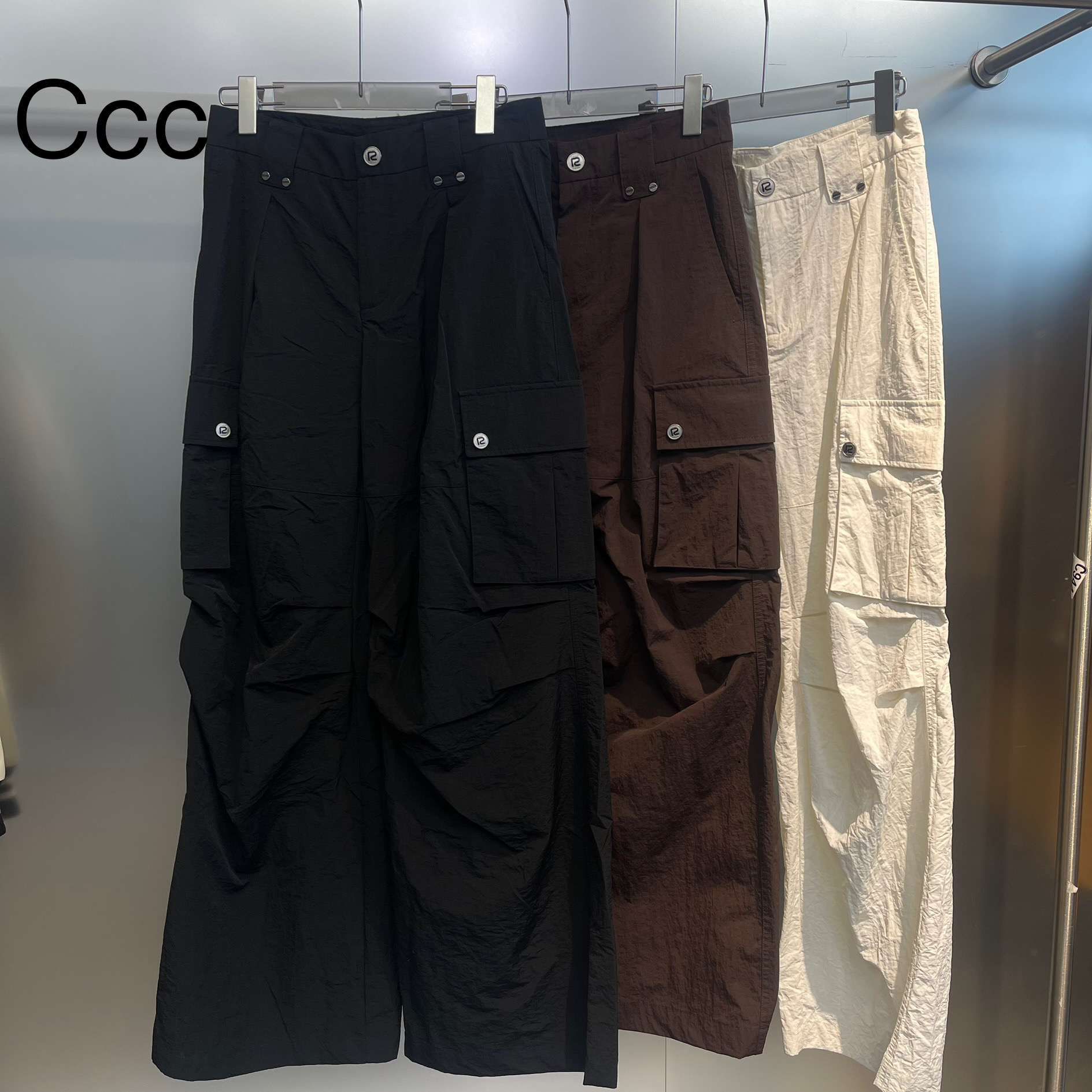 R工装裤百搭宽松多口袋