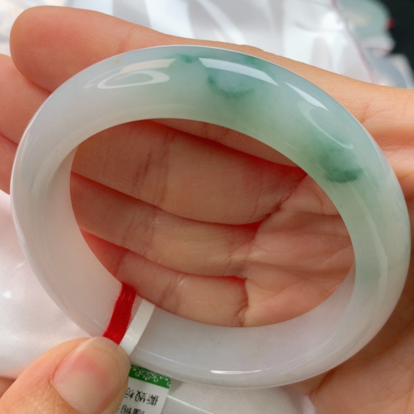 【闪购商品】翡翠手镯未镶嵌天然翡翠手镯