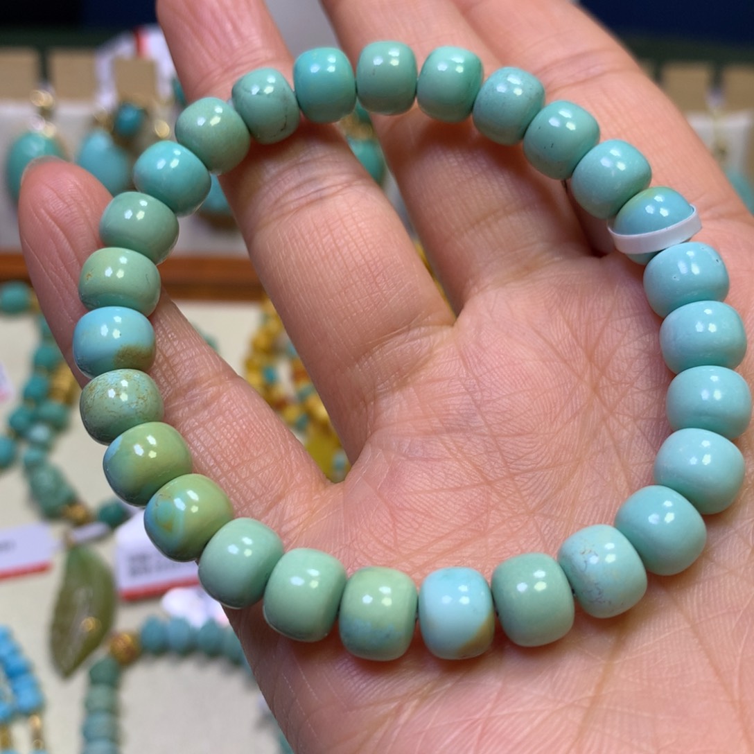 绿松石手串未镶嵌