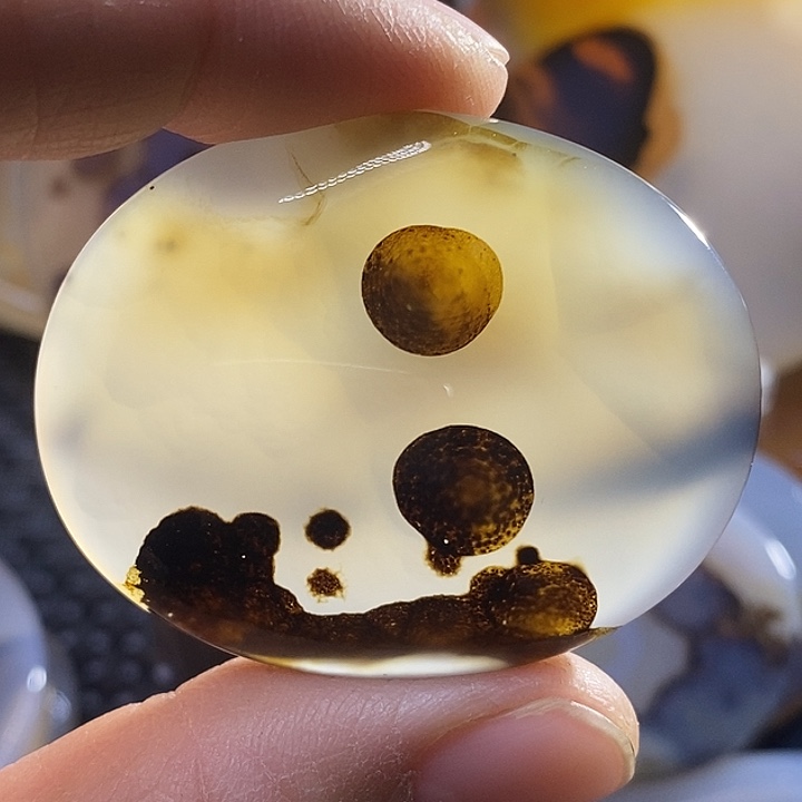 未镶嵌颈饰玛瑙/玉髓俺**下