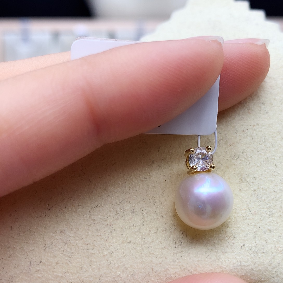 颈饰淡水珍珠合金