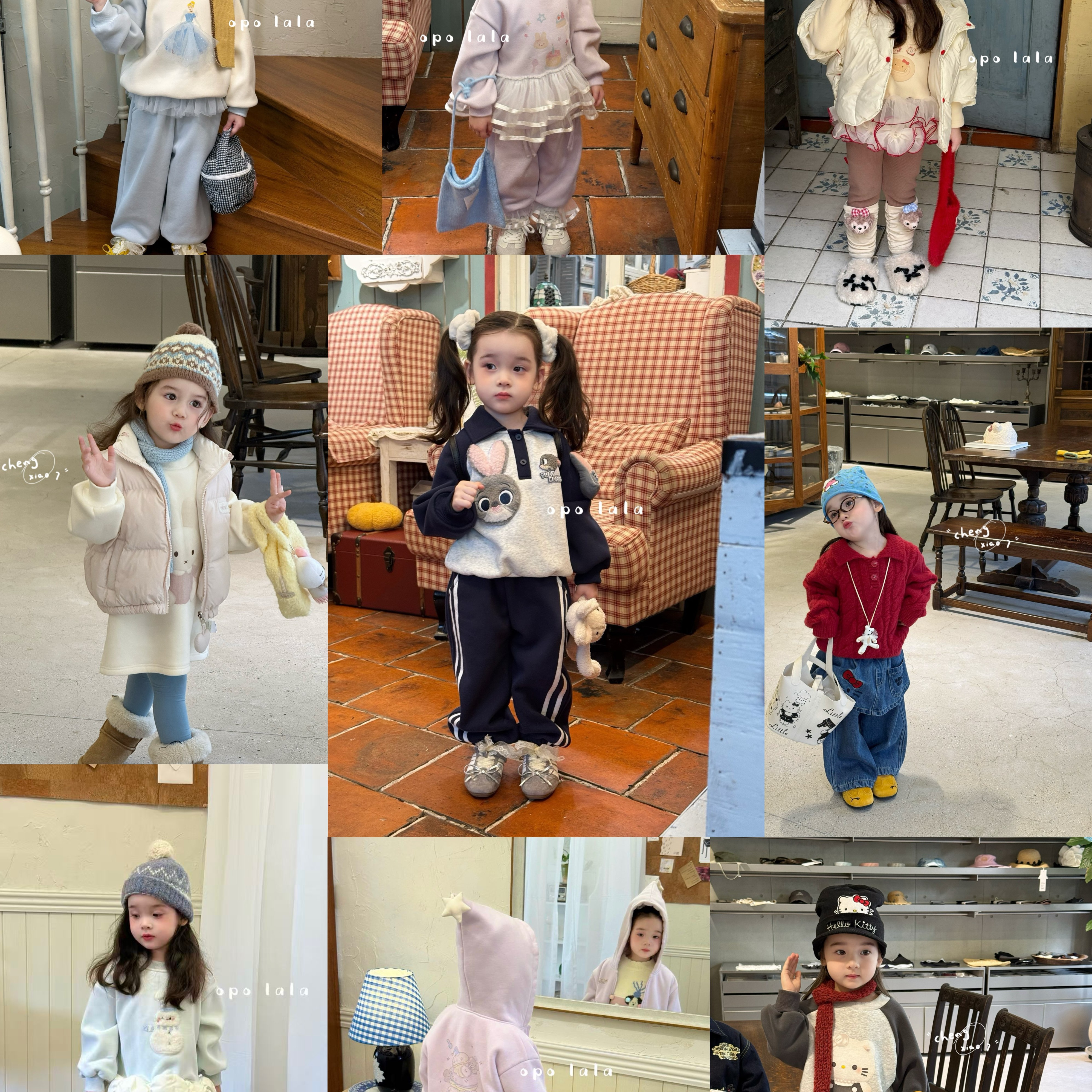 2025秋款上衣裤子套装扣号