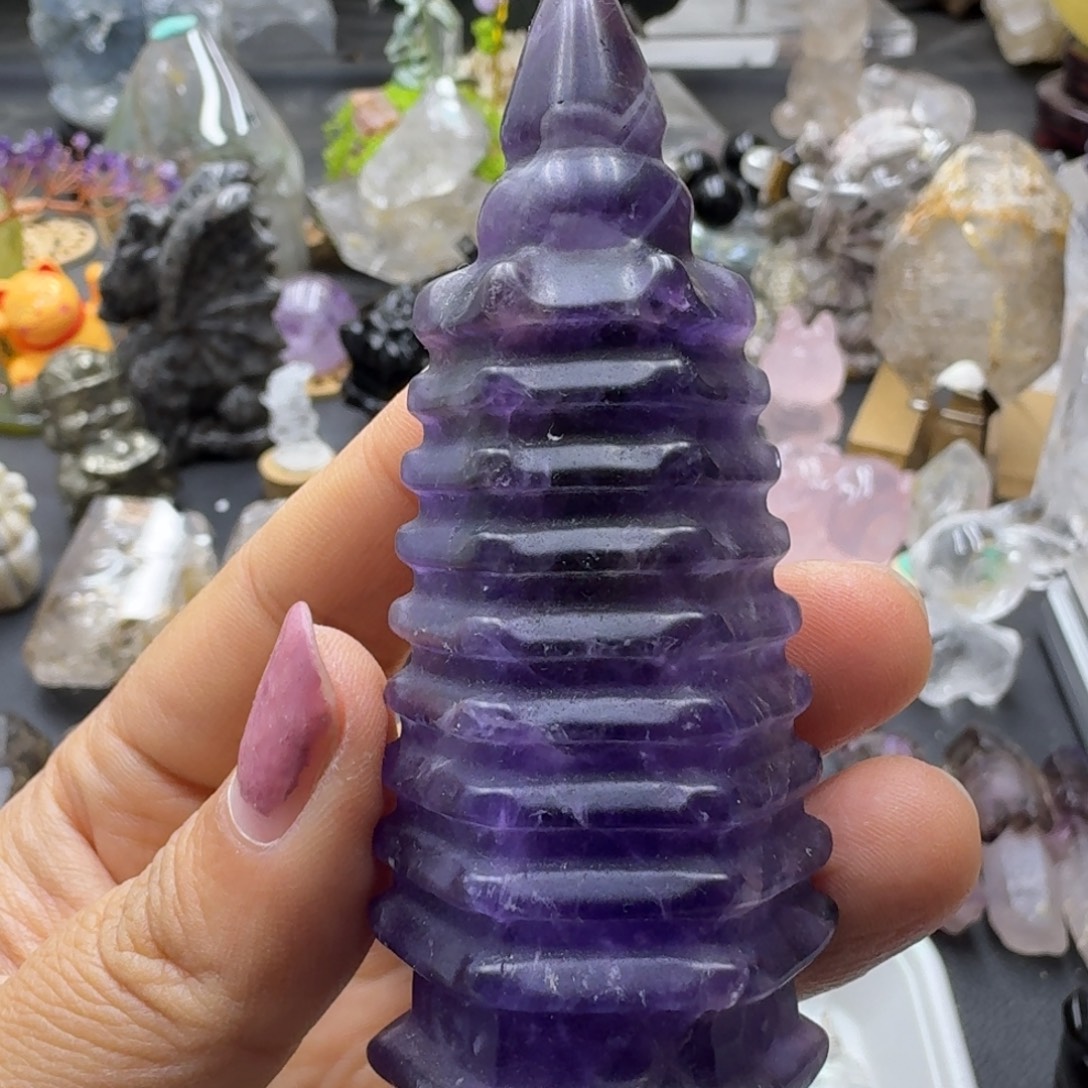 紫晶文昌塔是一个以