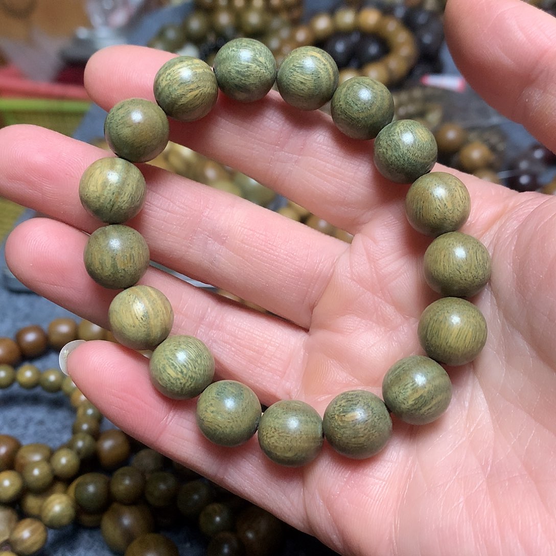 维腊木（绿檀）手串/手链