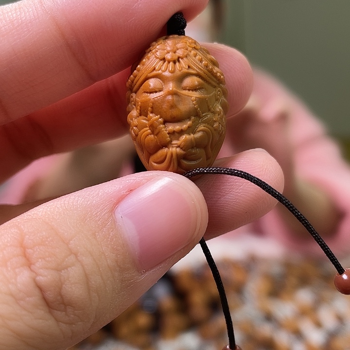 橄榄核吊坠橄榄核