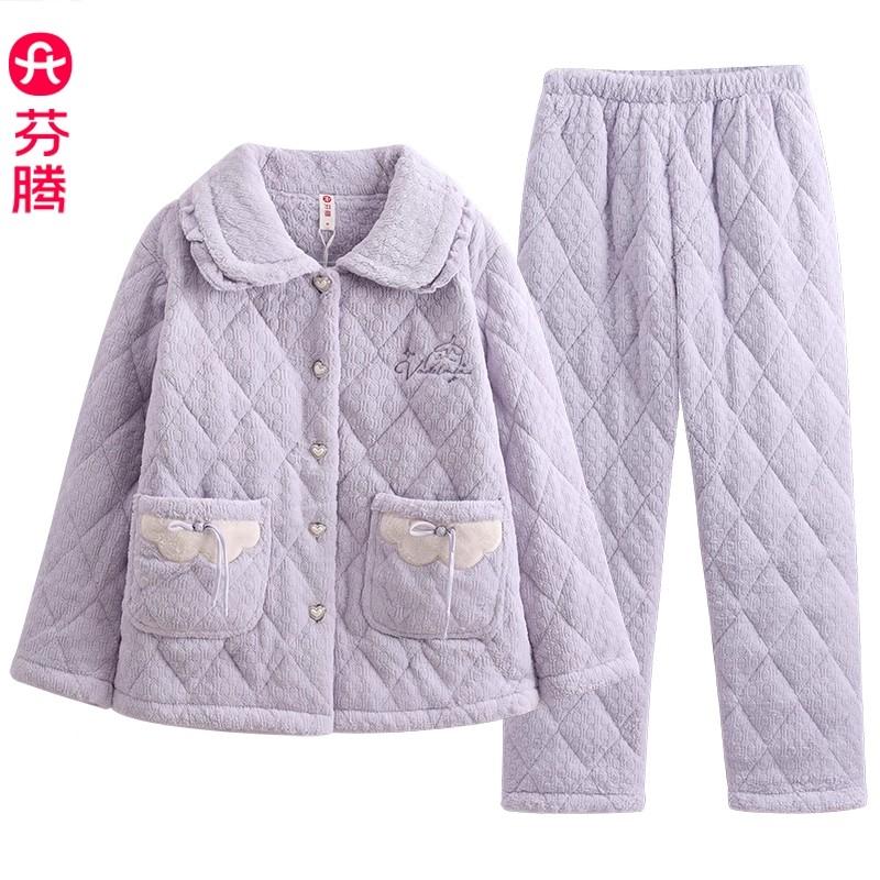YM直播间209-259珊瑚绒厚绒休闲家居服扣号链接