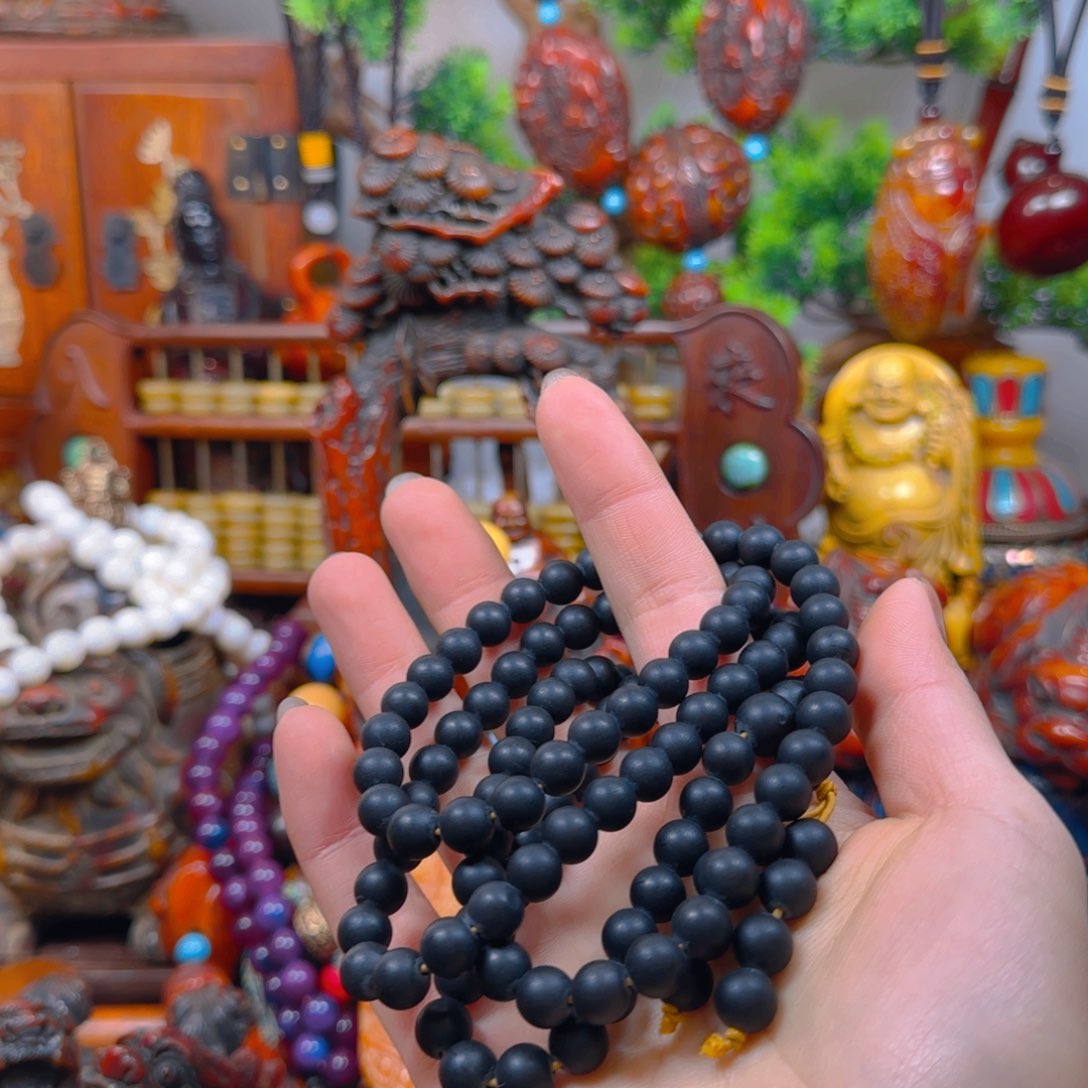 蜜蜡裸石未镶嵌手串