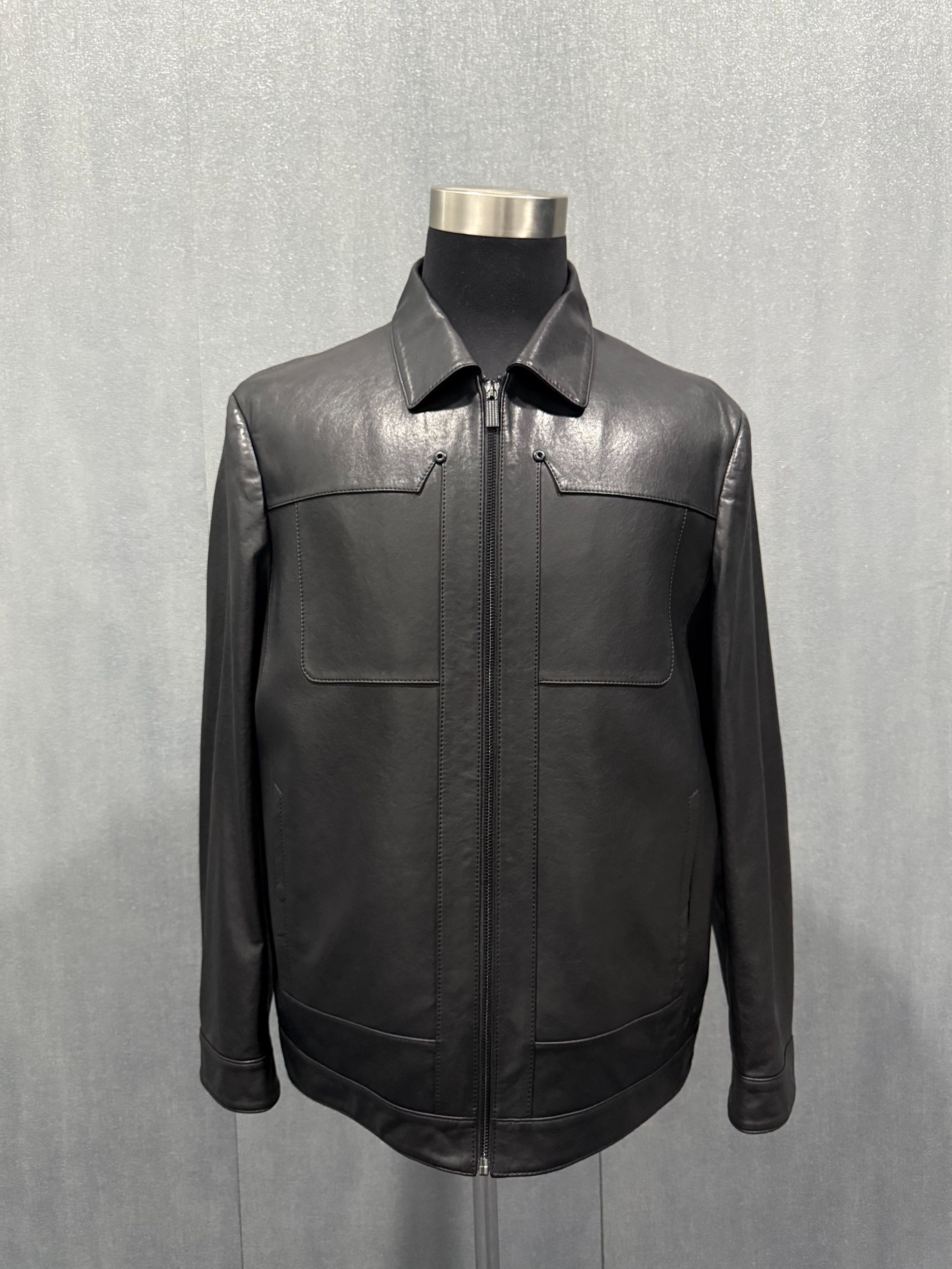 2025新款海宁真皮皮衣男休闲皮夹克全植鞣高端羊皮春秋外套