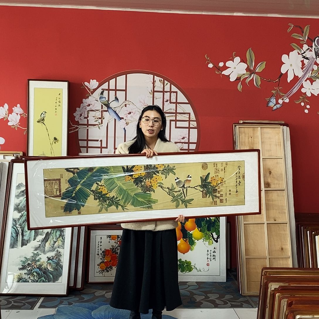 国画手写手绘47✖️162国画作品