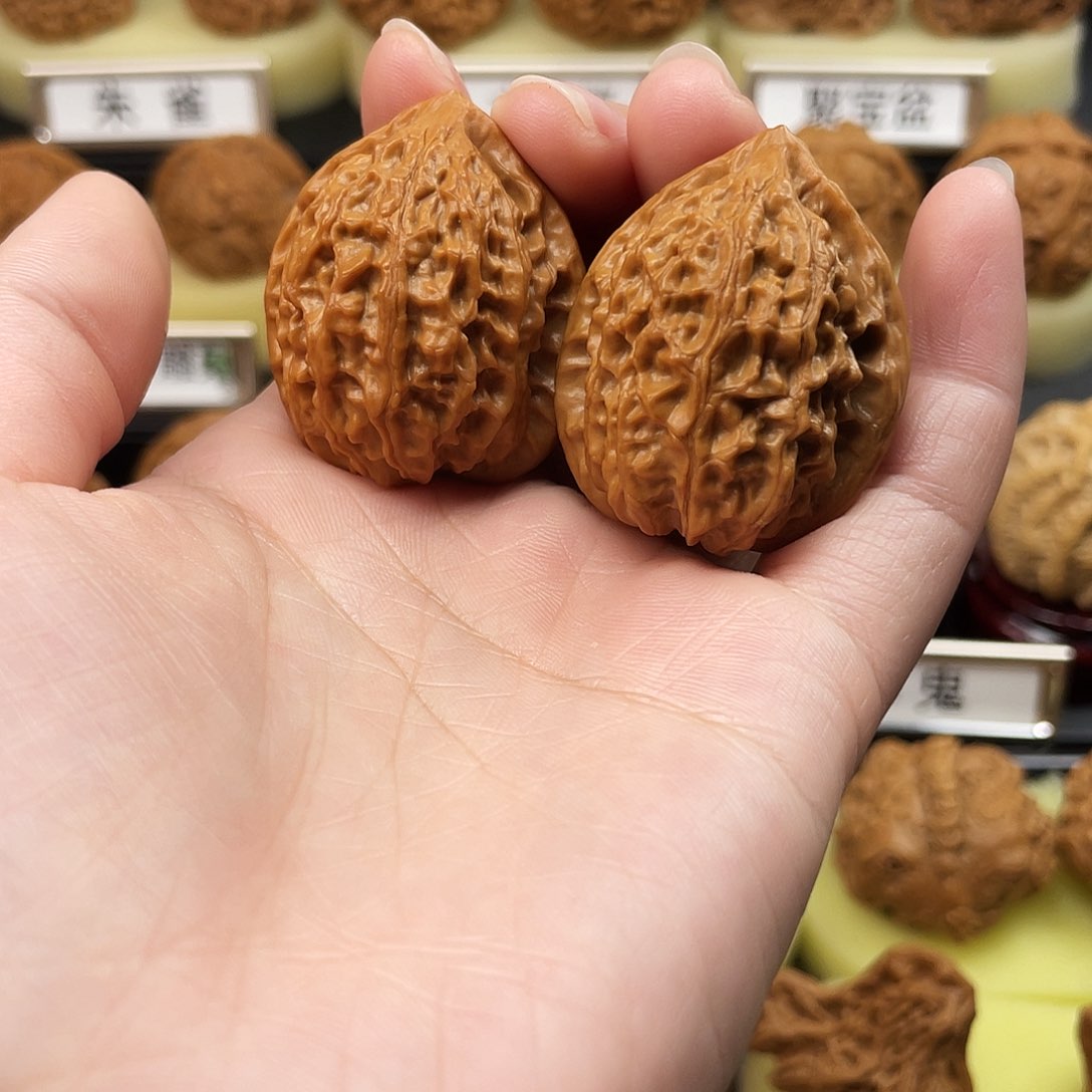 文玩核桃把件金牛34全品278