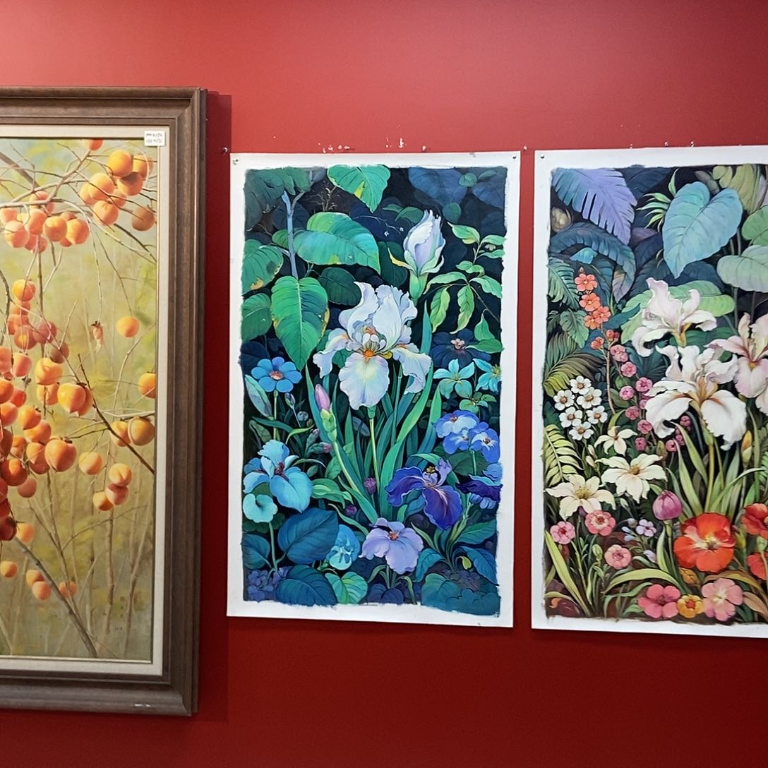 横款油画作品展等活动