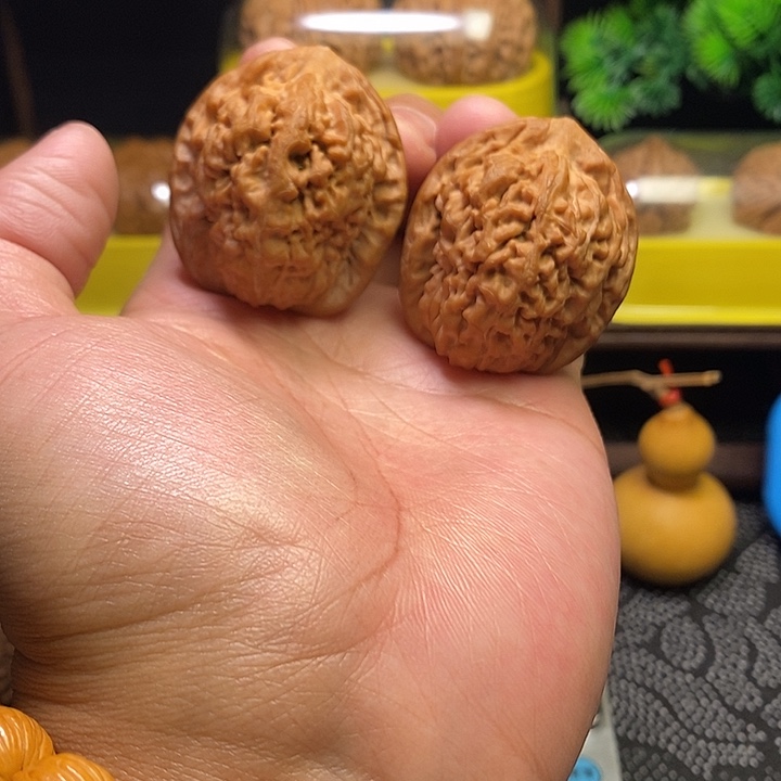 吊坠文玩核桃莲花40