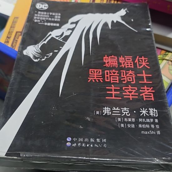 蝙蝠侠黑暗骑士主宰者库存书