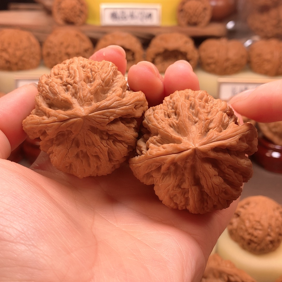 文玩核桃吊坠雪**~粗筋48