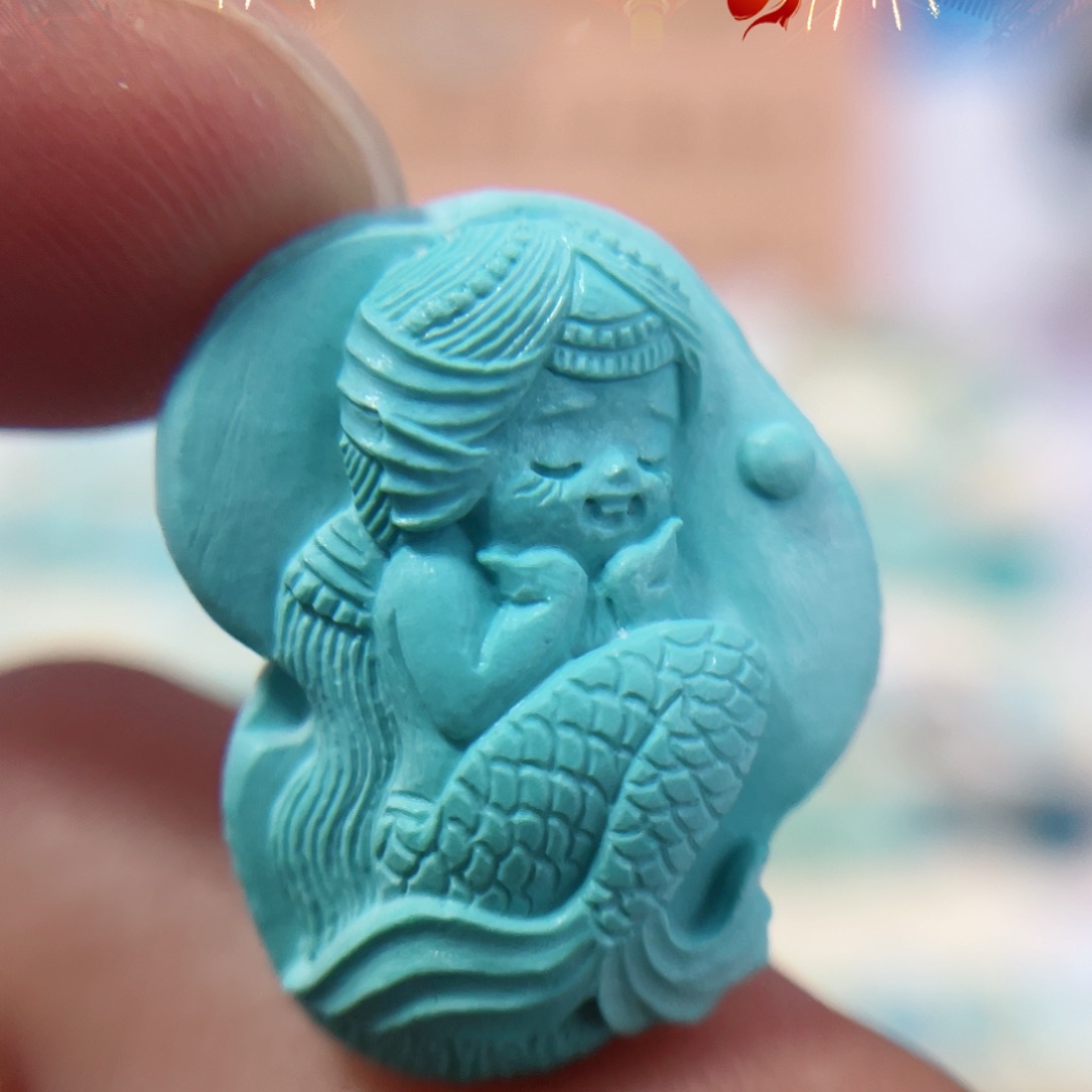 绿松石配饰未镶嵌