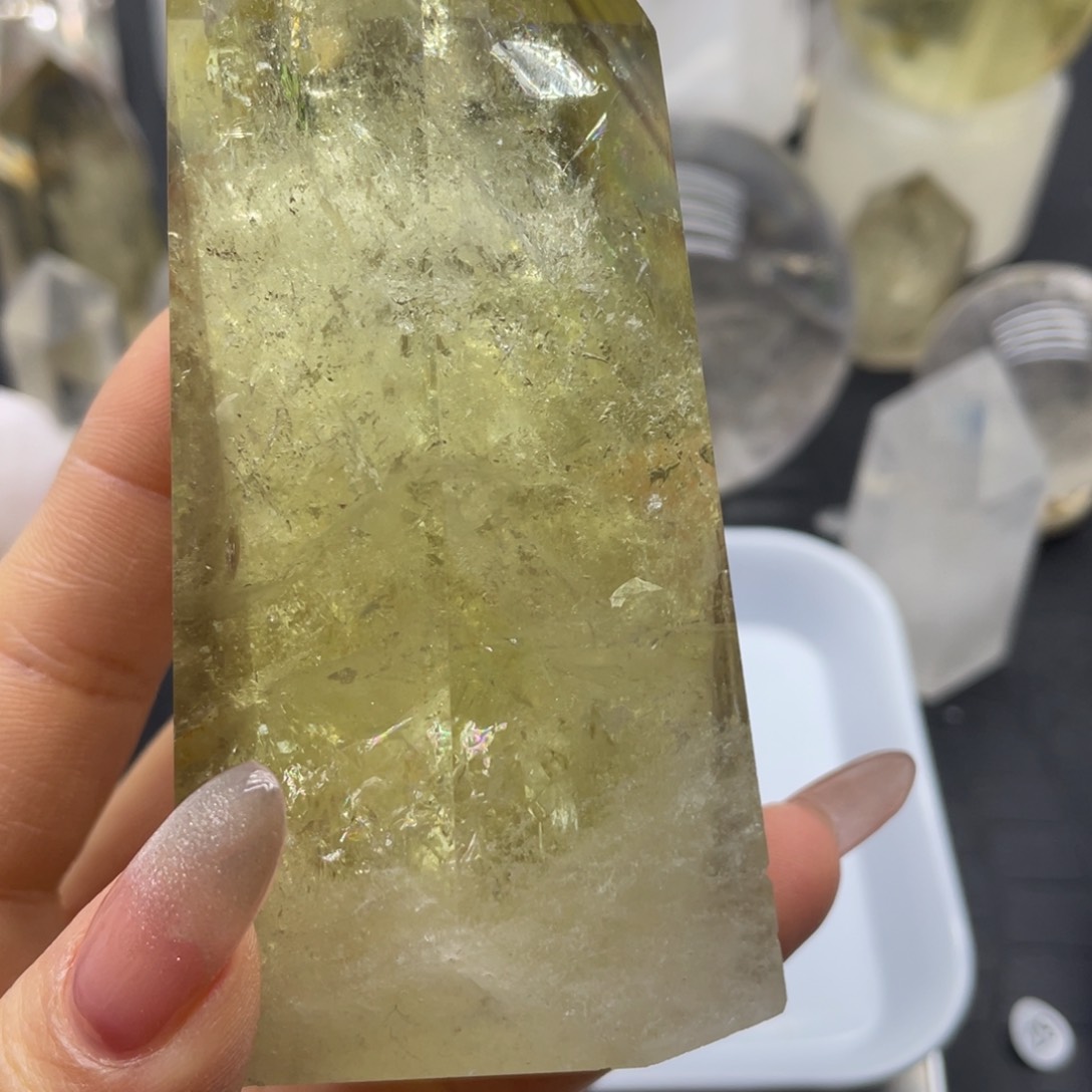 水晶黄水晶柱未镶嵌99