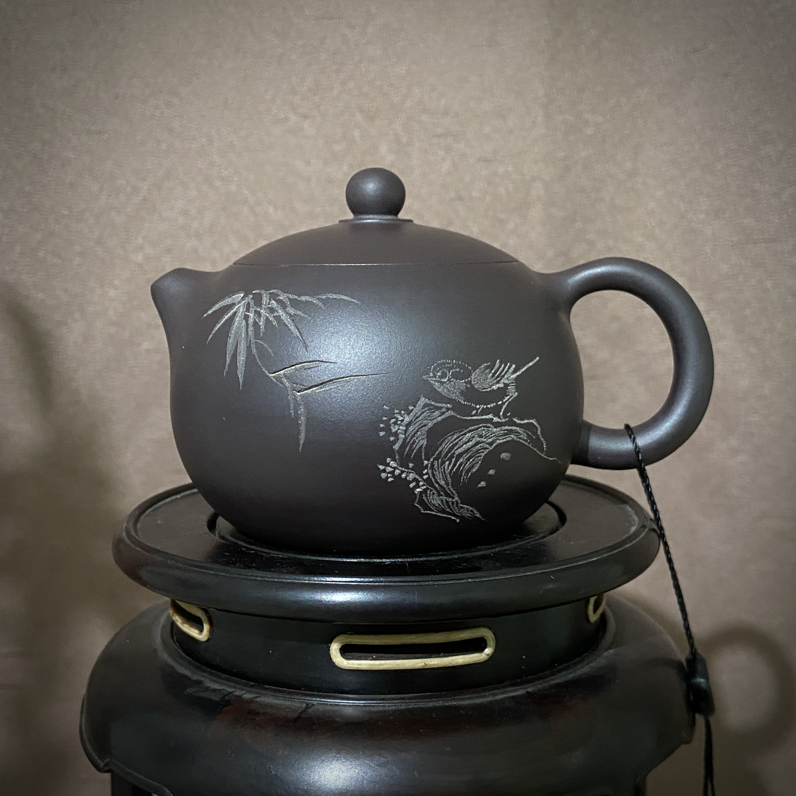 宜兴手工紫砂陶 茶壶GS3359-4