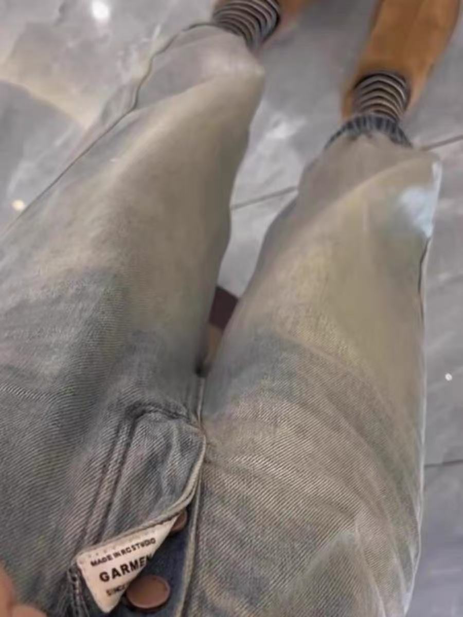 『 牛仔裤S 』显瘦气质洋气潮流百搭设计时尚牛仔裤U01-U04