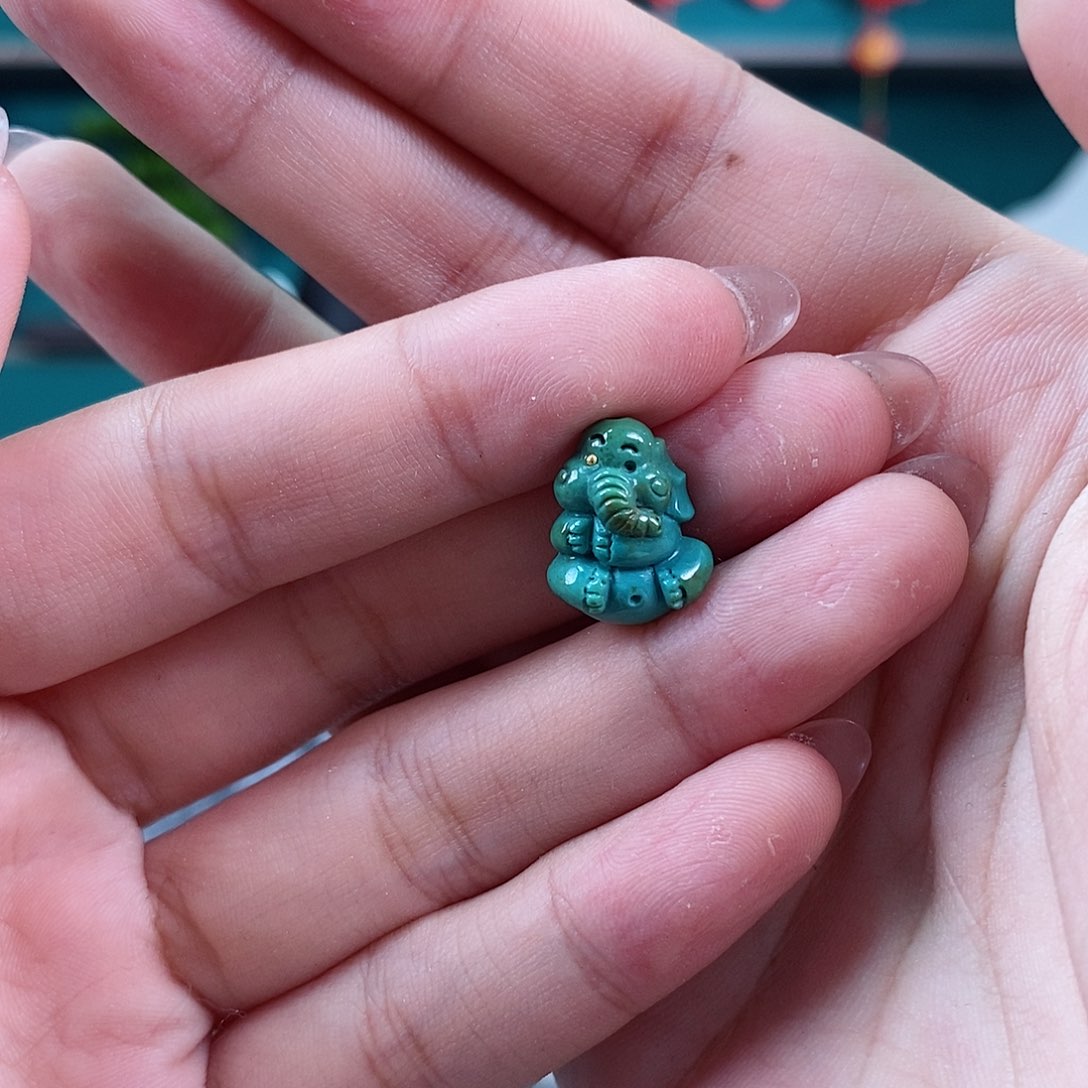 绿松石珠宝奇石未镶嵌