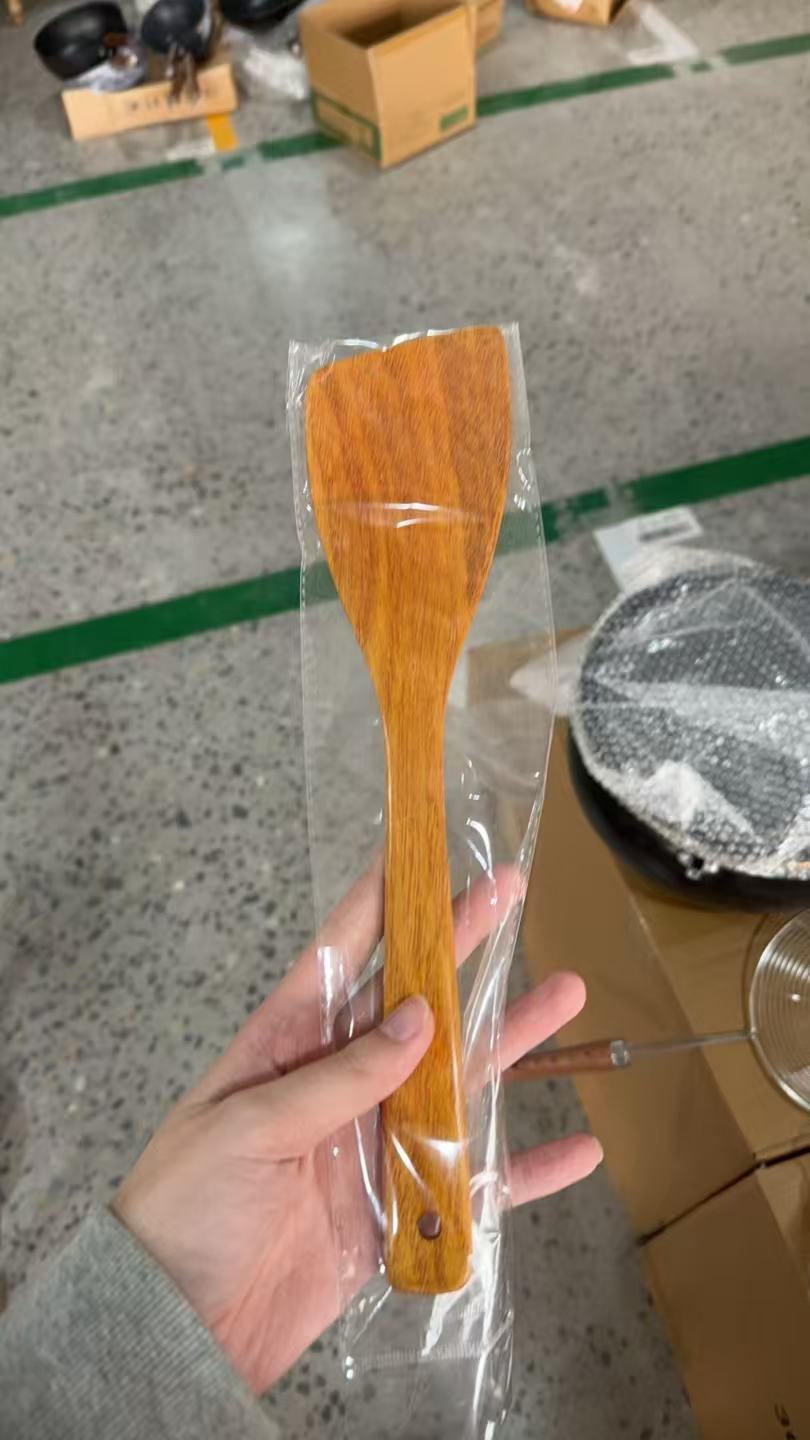 易清洗铲子汤勺木铲铲勺菜铲木制不粘炒锅漏勺不伤锅